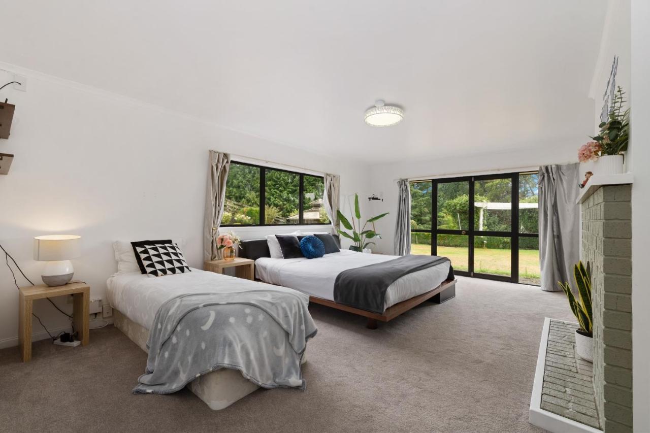 רוטורואה Skyline Mountain View Lodge Up To 16 People מראה חיצוני תמונה